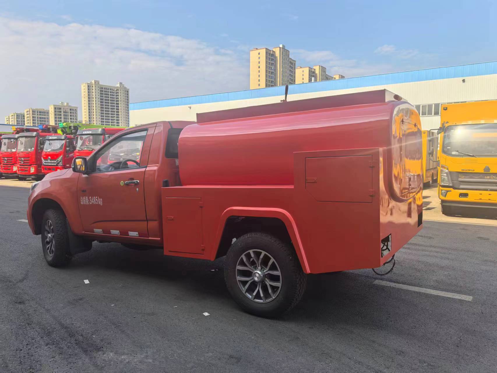 慶鈴四驅(qū)皮卡森林供水車